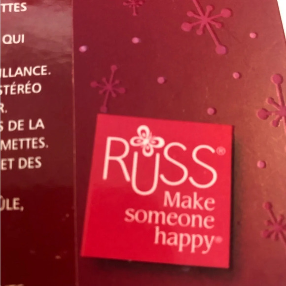 5/$25 Russ Peace In The Meadow Votive Holder Snowman With Red Robin Vintage Box - Picture 6 of 8